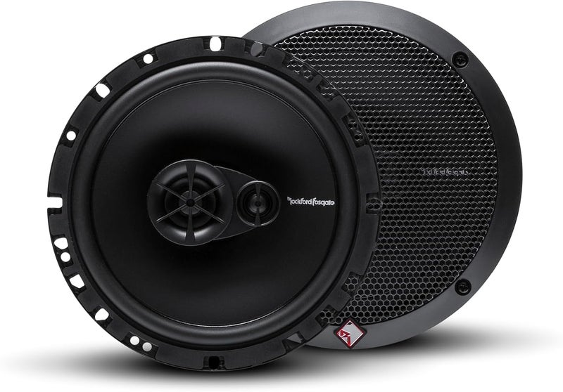 Rockford Fosgate سماعات روكفورد فوسغيت R165X3 برايم 6.5" كاملة النطاق 3-طرق كوكسيل (زوج)، أسود - Image 1